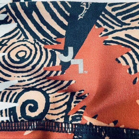 JoyLab Athletic Leggings Orange Gym Workout Running Yoga Athleisure - Picture 5 of 6